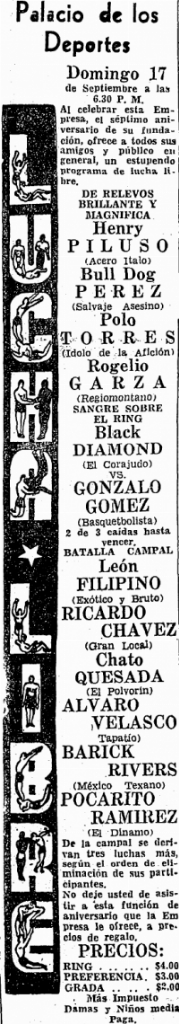 source: http://www.luchadb.com/images/cards/1950Laguna/19500917palacio.png